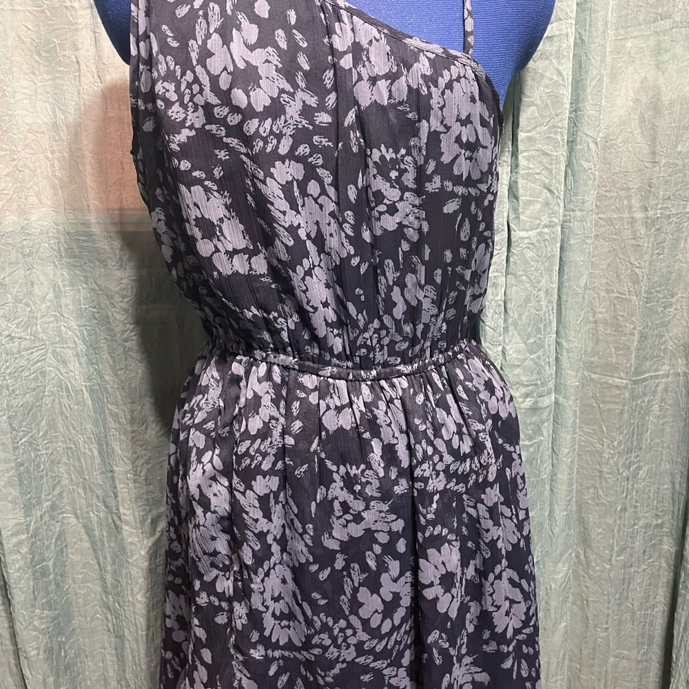 Abercrombie hi low one shoulder dress medium
